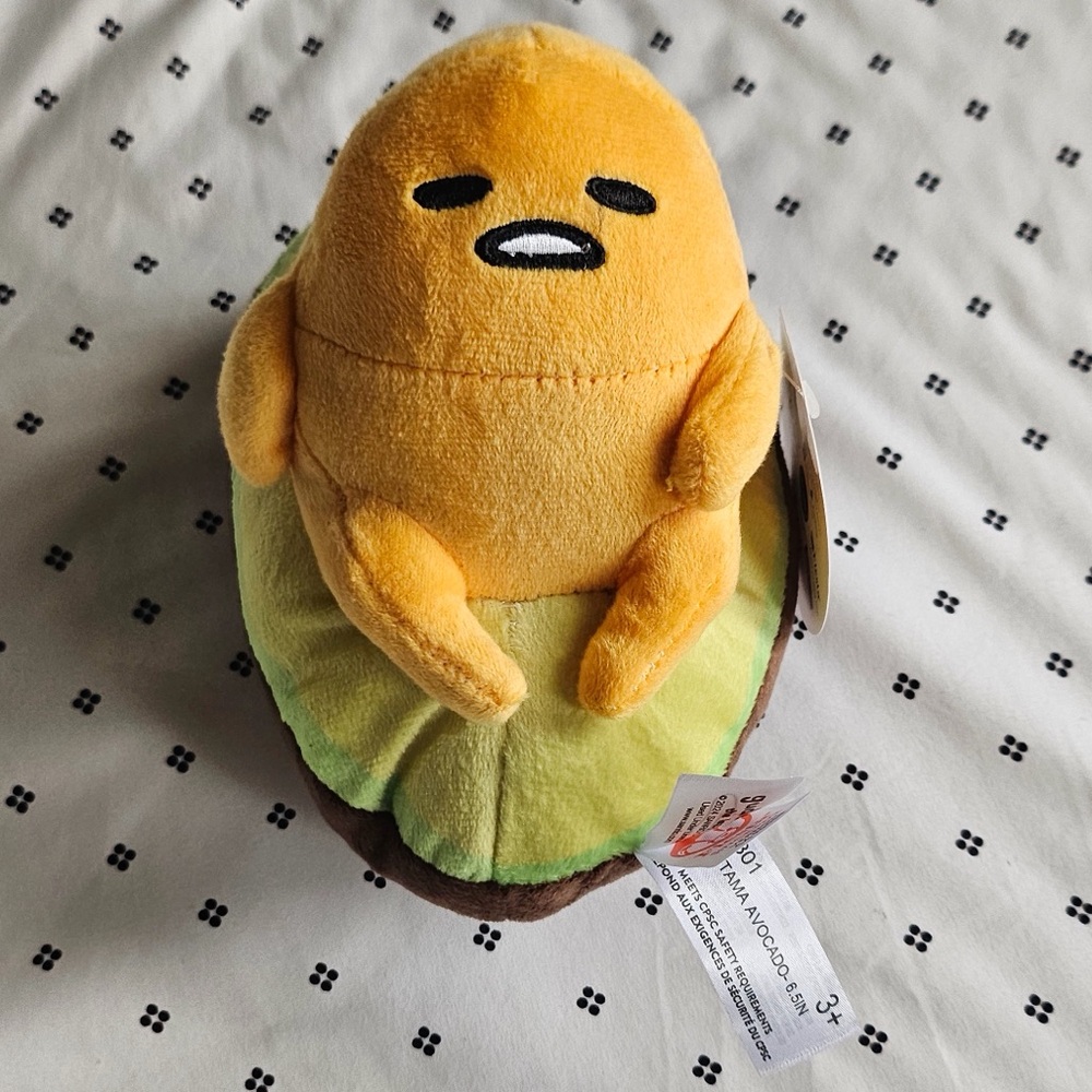 Gudetama Avocado Plush Toy